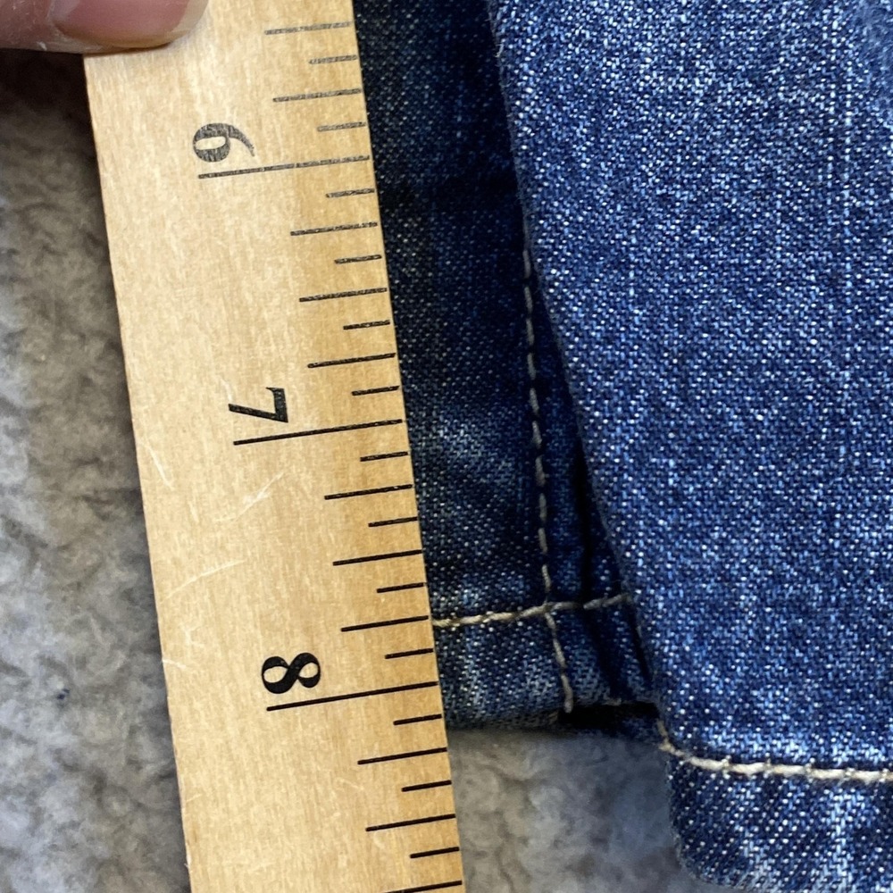 OshKosh‎ B'gosh Overalls Boys 6-9 Months Blue Denim Vestbak Cargo Pockets - Picture 6 of 9